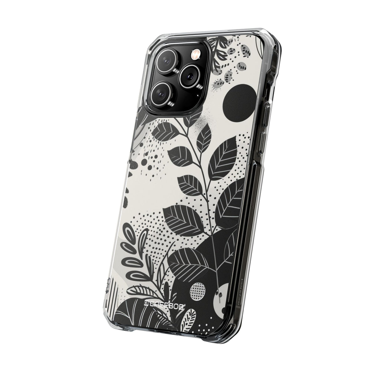 Botanical Abstraction - Phone Case for iPhone (Clear Impact - Magnetic)