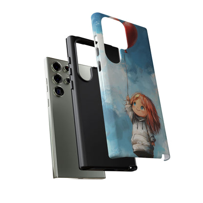 Joyful Girl Reaches - Samsung Case