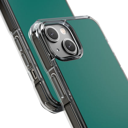 Pine Green - Clear Impact Case for iPhone