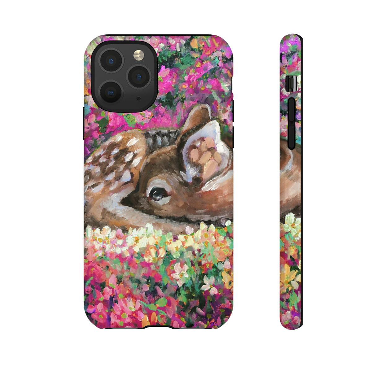 Oil painting - Young Deer - Protective Phone Case