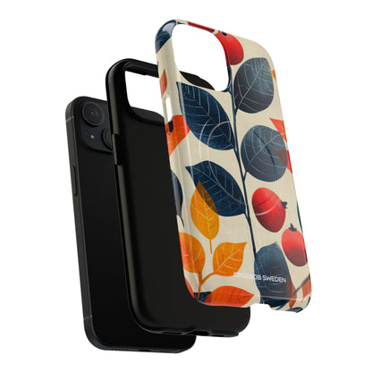 Autumn Nature Pattern - Tough + MagSafe® iPhone 15 Phone Case