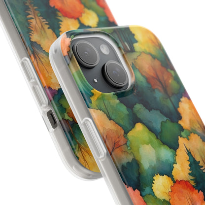Verdant Canopy iPhone 15 Case - Soft