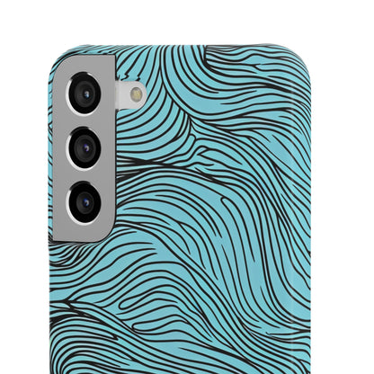 Wavy Serenity | Slim Phone Case for Samsung