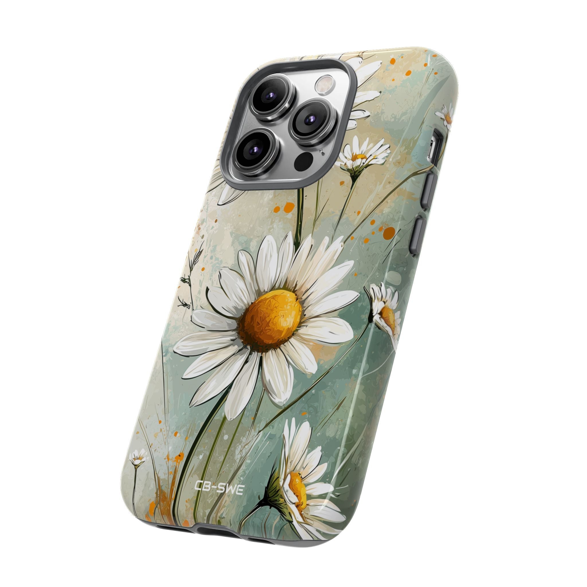 Daisies Dance Light - iPhone Case
