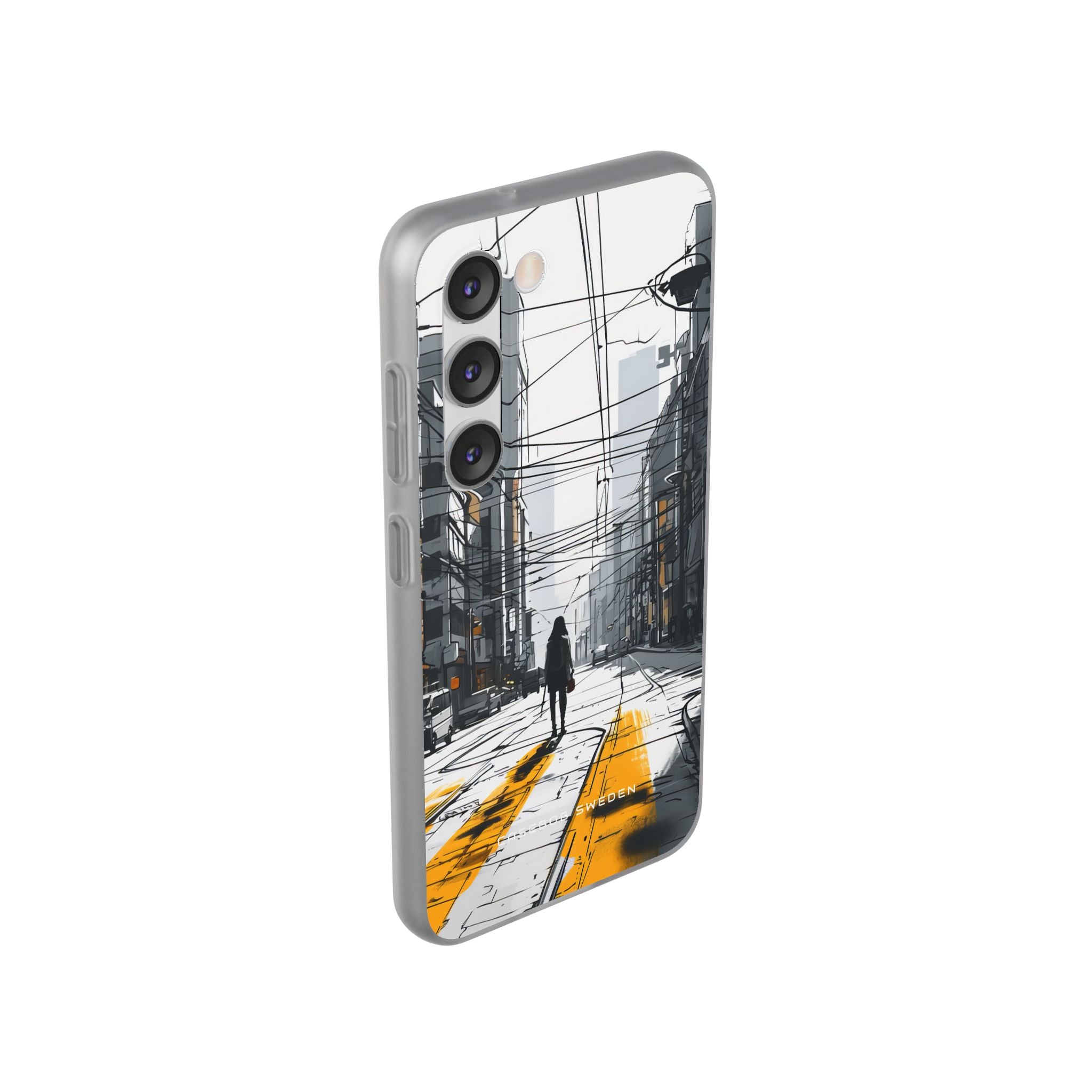 Urban Noir Streetscape Samsung S23 - Flexi Phone Case