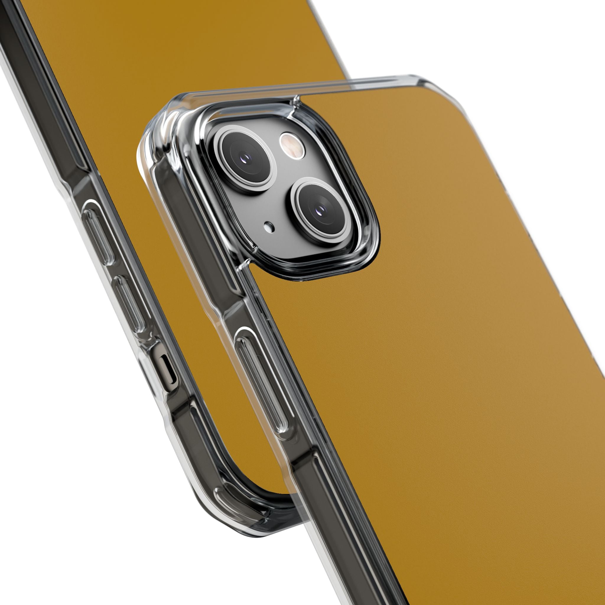 Dark Goldenrod - Clear Impact Case for iPhone