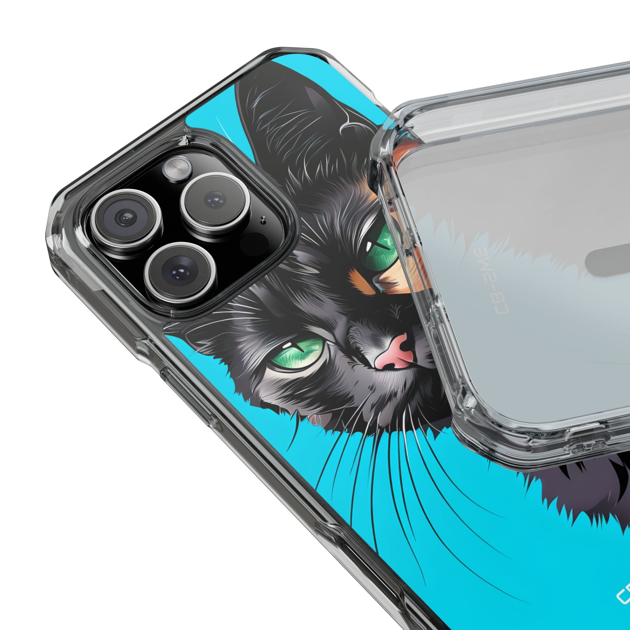 Curious Cat Stare iPhone Case - Impact