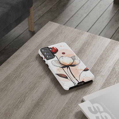 Vibrant Floral Elegance - Samsung Case