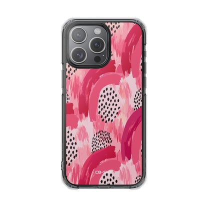 Vibrant Brushwork Dance iPhone Case - Impact