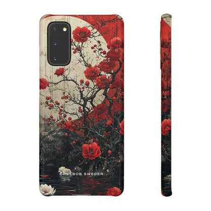 Zen Blossoms in Moonlight Samsung S20 - Slim Phone Case