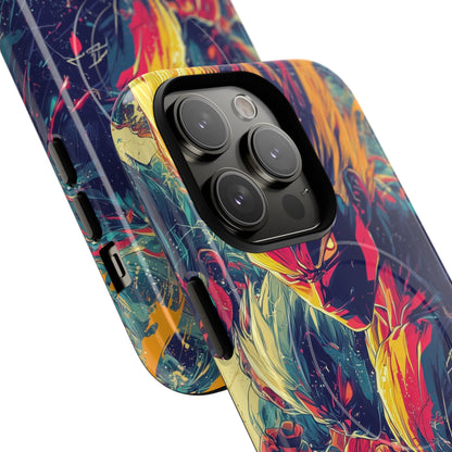 Yellow Fury iPhone 14 Pro Case - Tough+