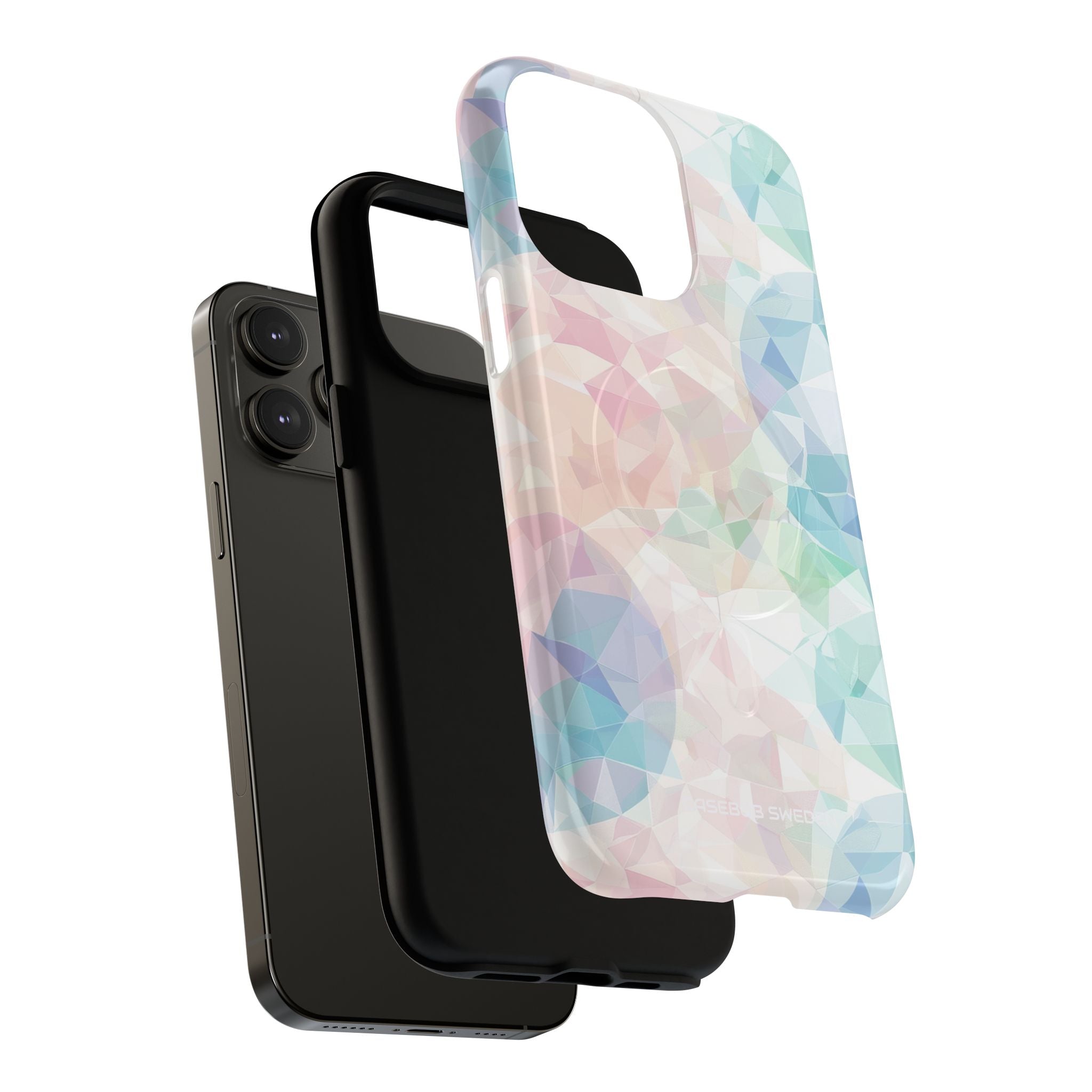 Pastel Geometry Background - Tough + MagSafe® iPhone 14 Phone Case