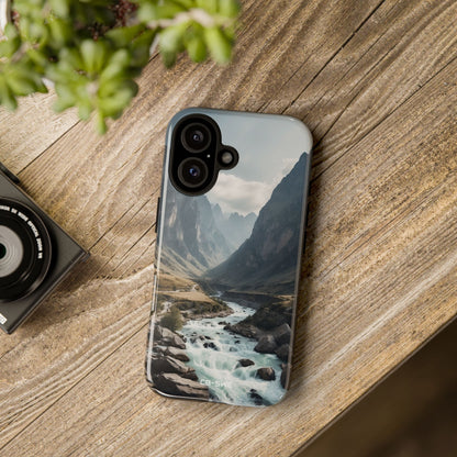 Mountain Peaks Arise - iPhone Case