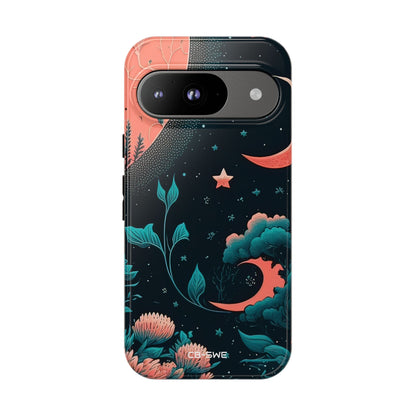 Cosmic Floral Dreams - Google Pixel Case