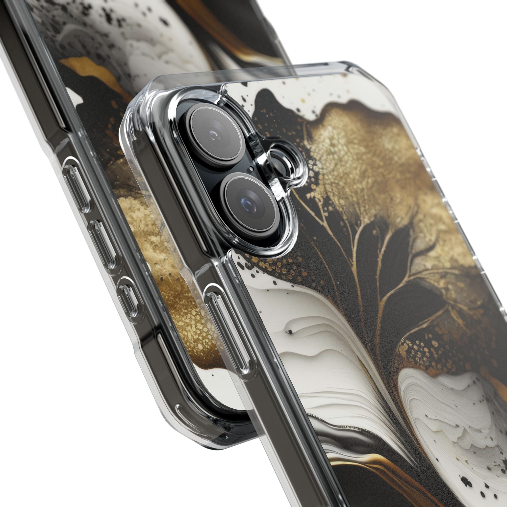 Gold Swirl Elegance iPhone Case - Impact