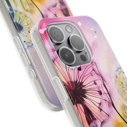 Dandelion Glow iPhone 15 Pro Case - Soft