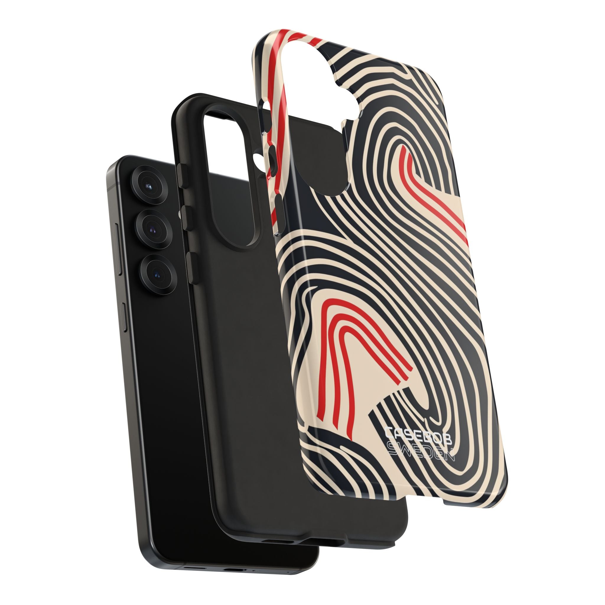 Flusso Rosso Ondulato Samsung S25 - Tough