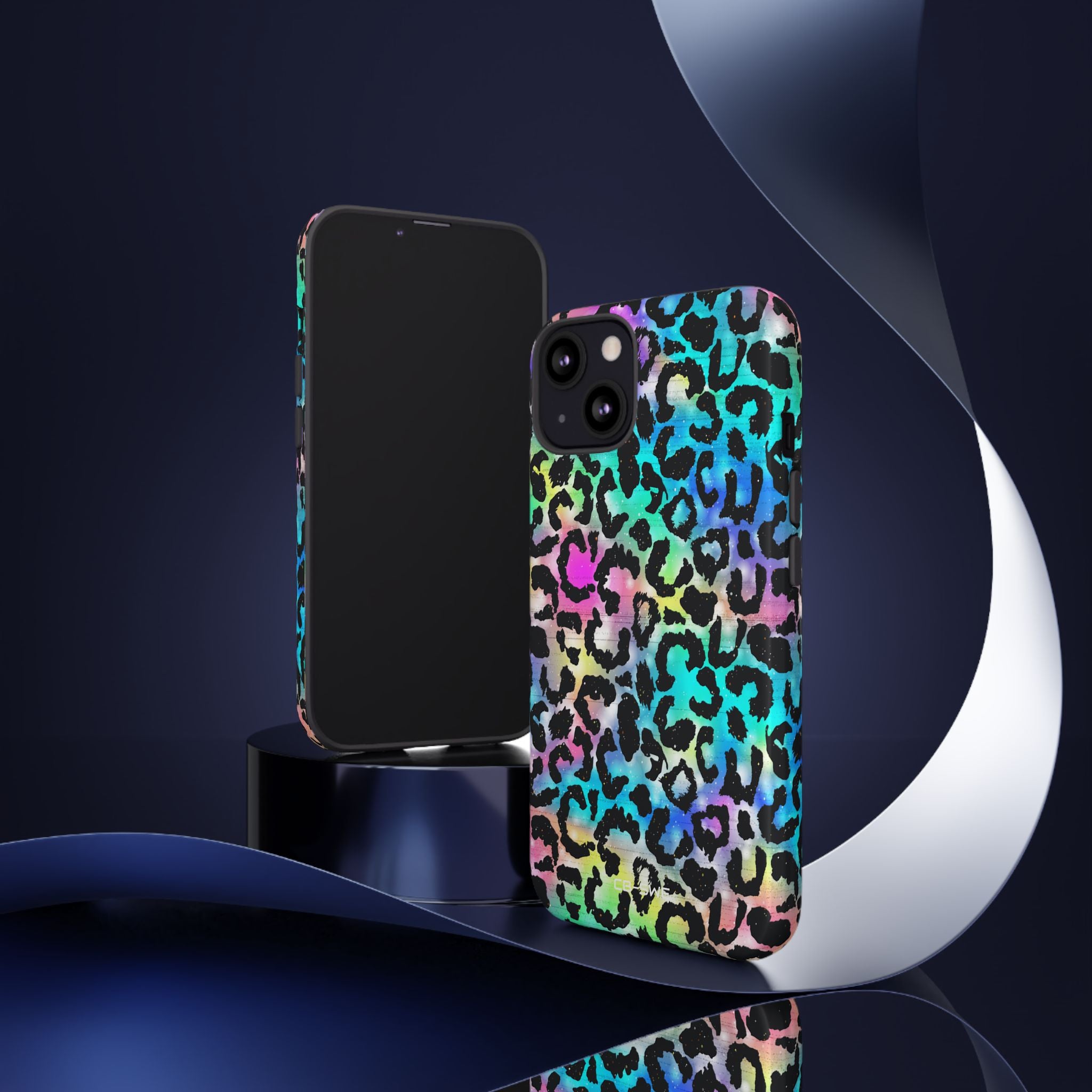 Galaxy Leopard Fantasy - iPhone Case