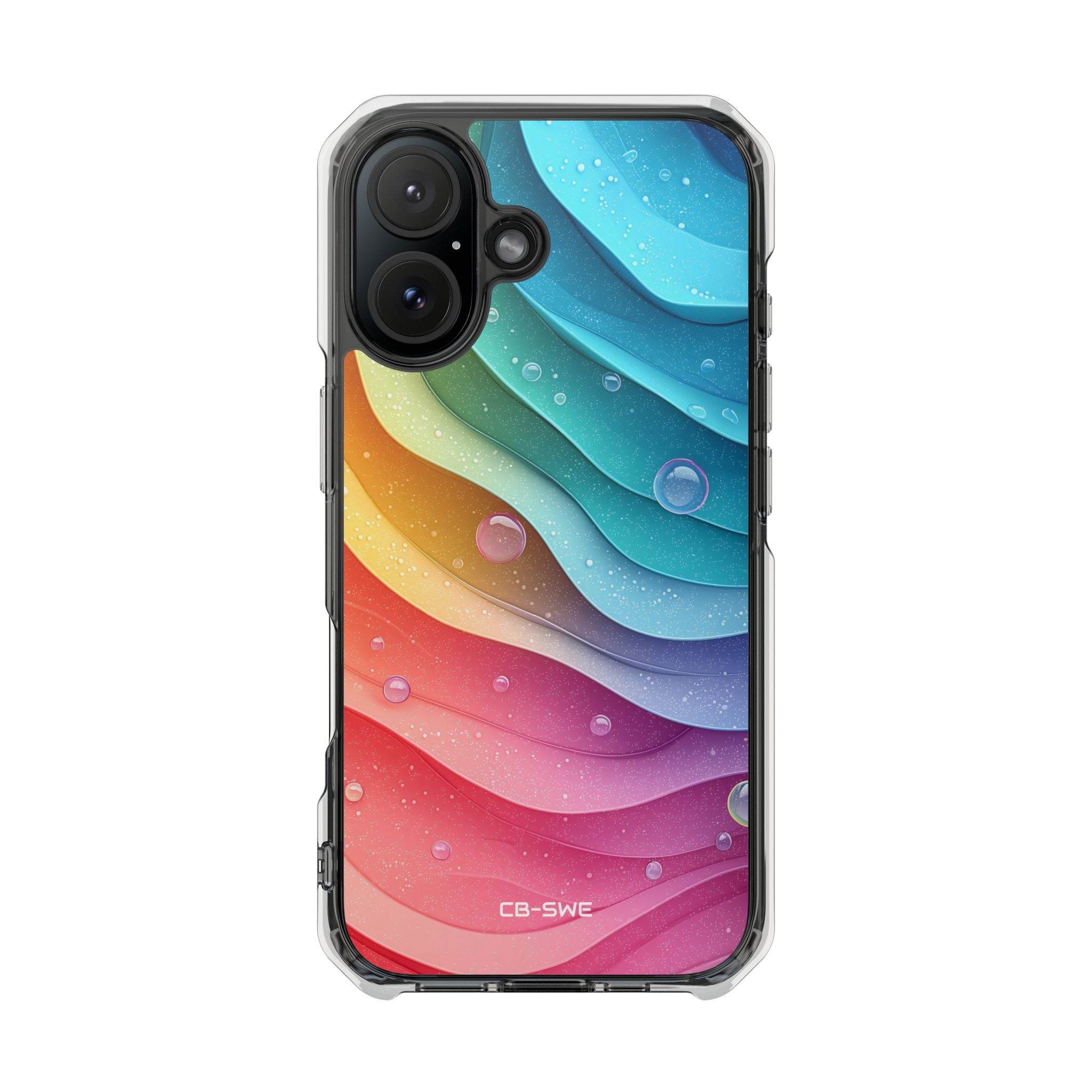 Waves Dance Playfully iPhone Case - Impact