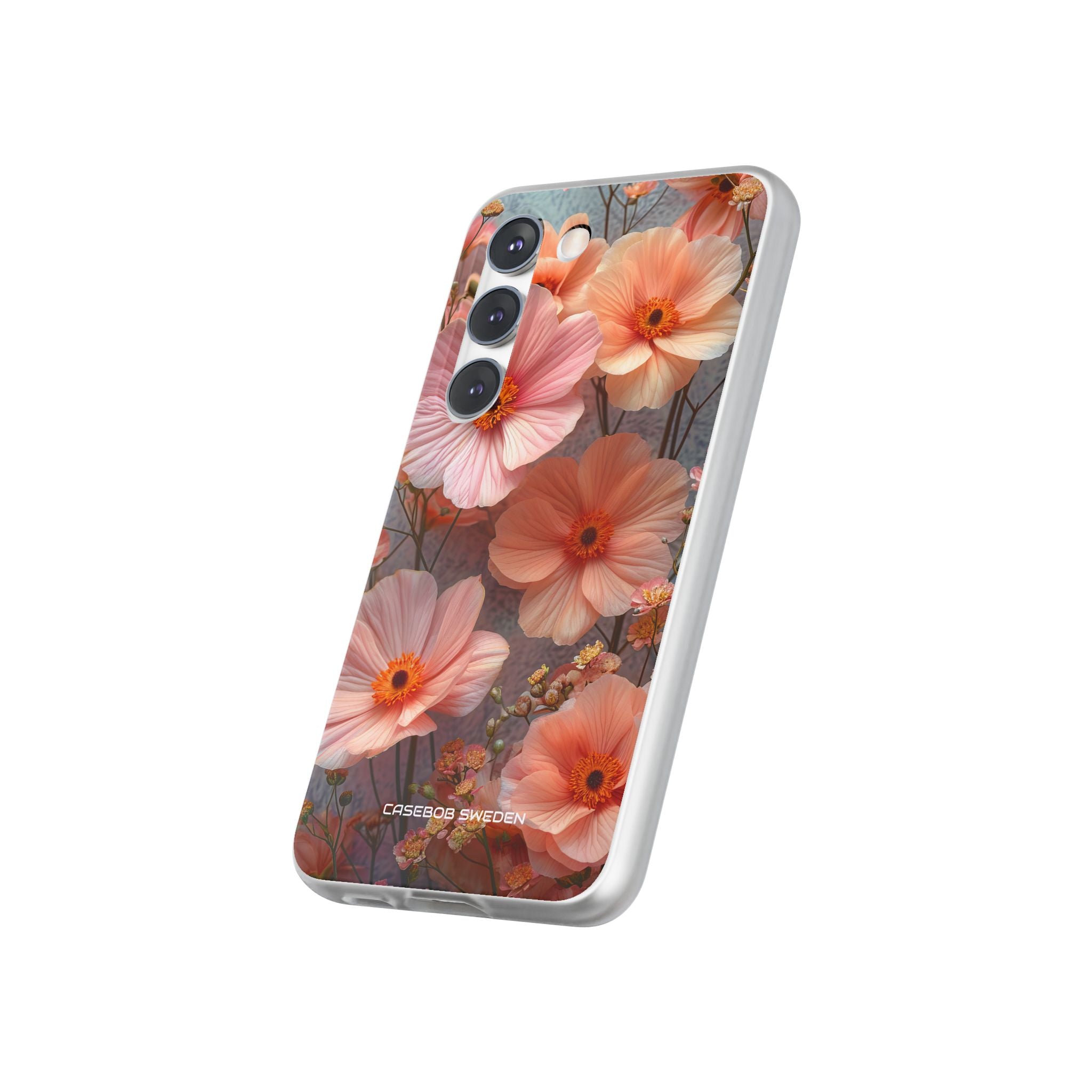 Serene Botanical Blooms - Flexi Samsung S23 Phone Case