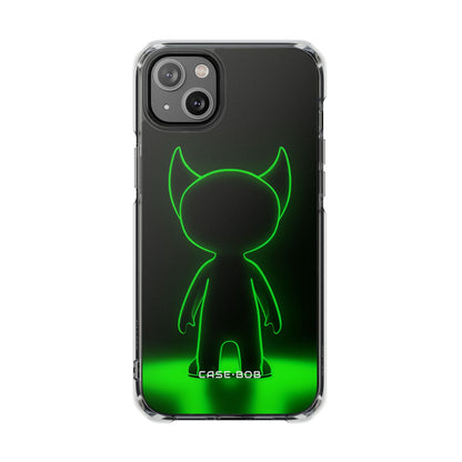 Neon Horned Glow iPhone 14 Plus Case - Impact
