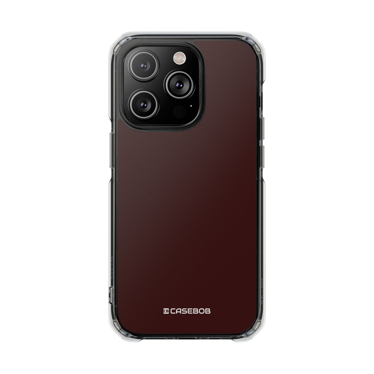 Dark Sienna | Phone Case for iPhone (Clear Impact Case - Magnetic)