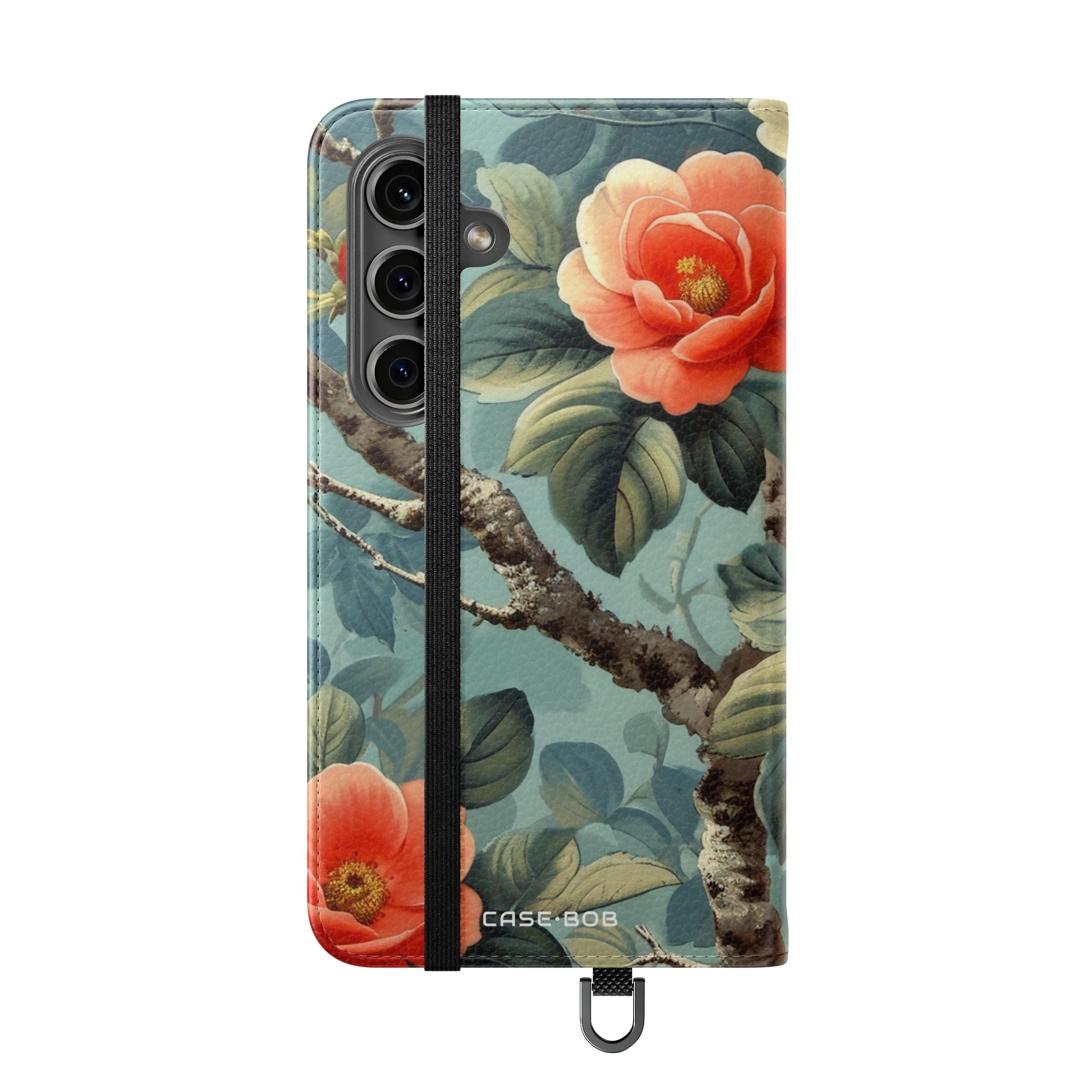 Pink Camellia - Samsung S24 Case - Wallet