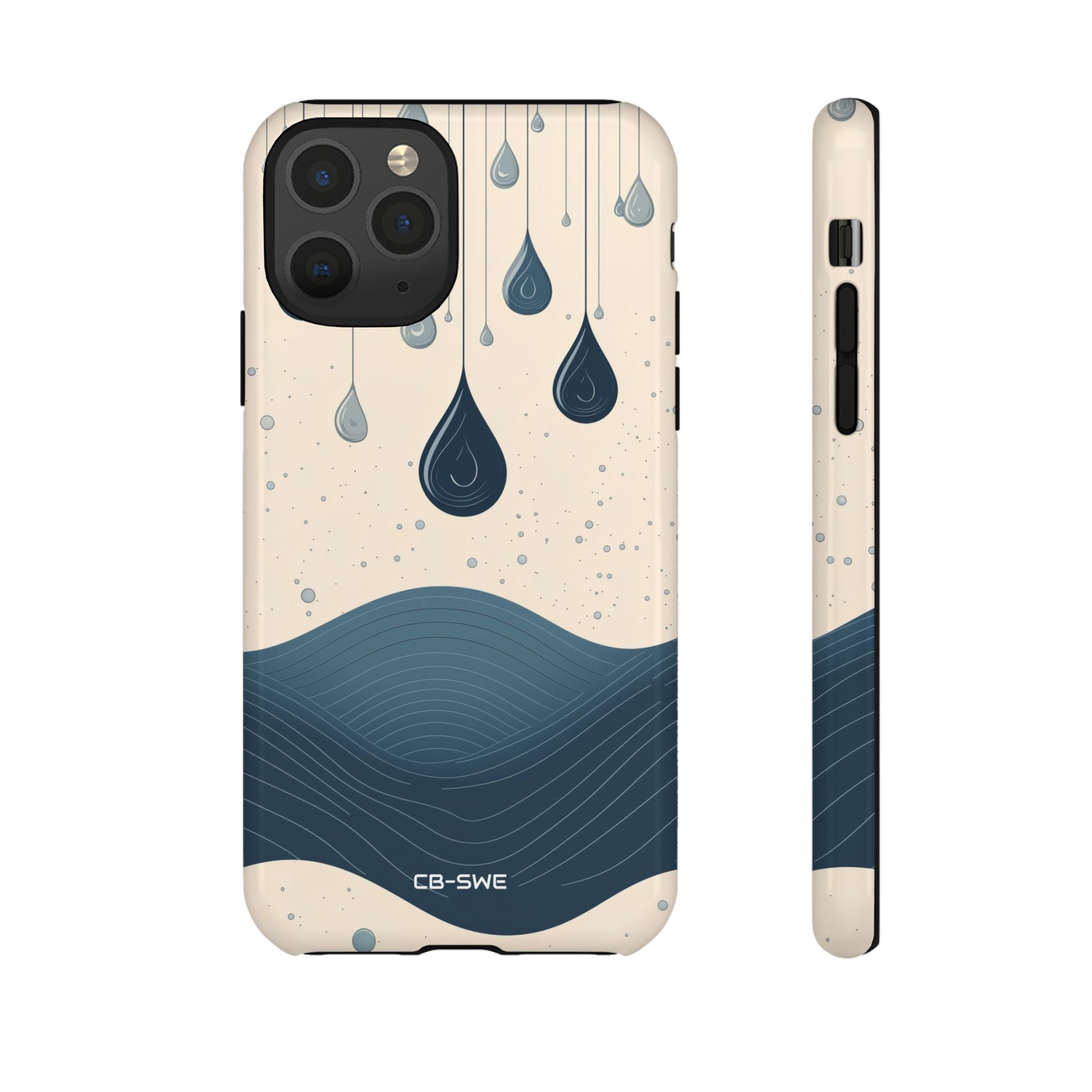 Gentle Waves Flow - iPhone Case
