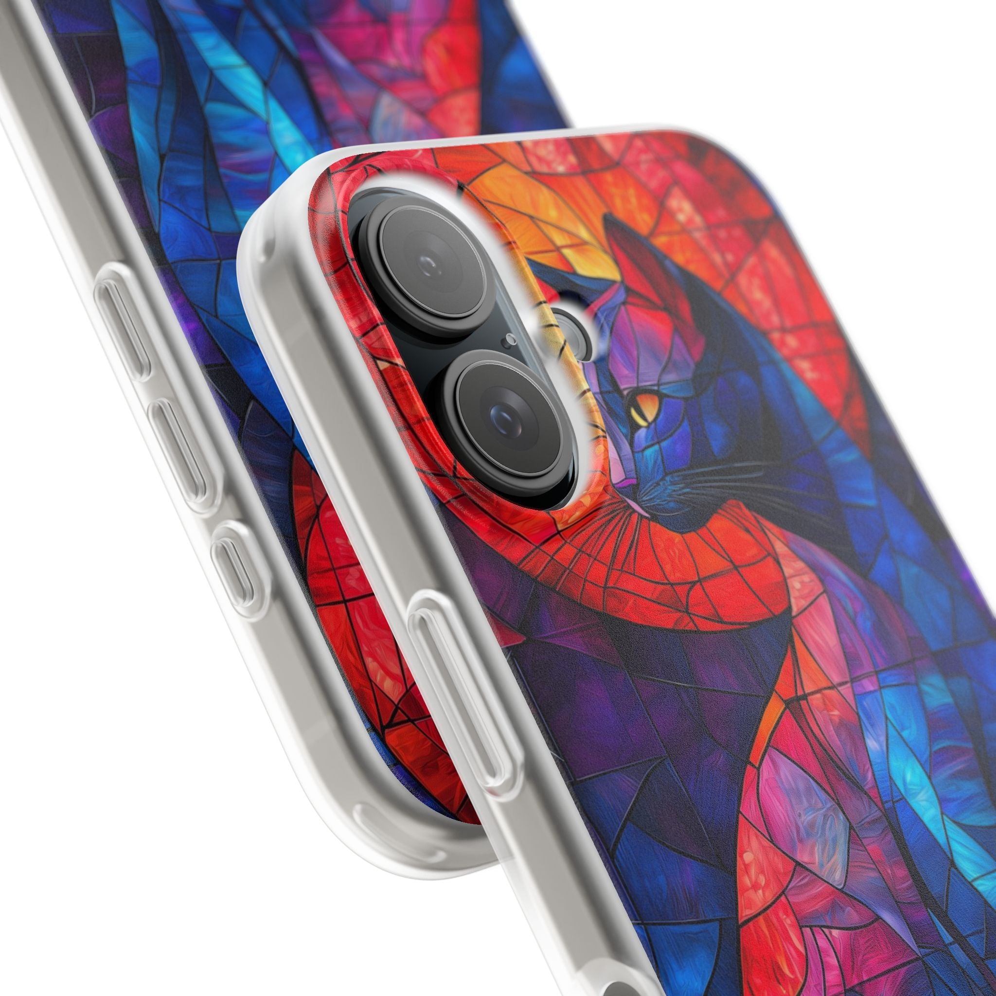 Celestial Cat iPhone 16 Case - Soft