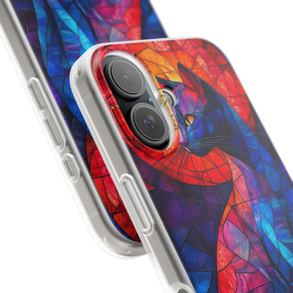 Celestial Cat iPhone 16 Case - Soft