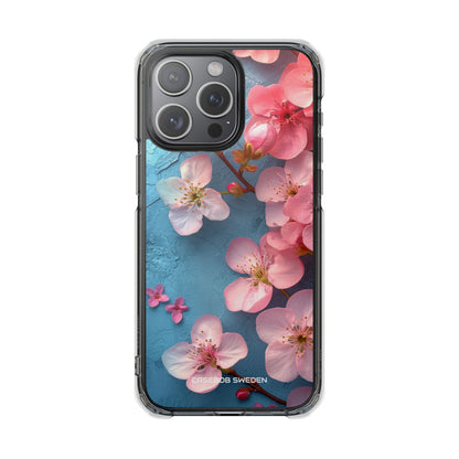 Blossom Serenity Case - Clear Impact iPhone 15 Phone Case