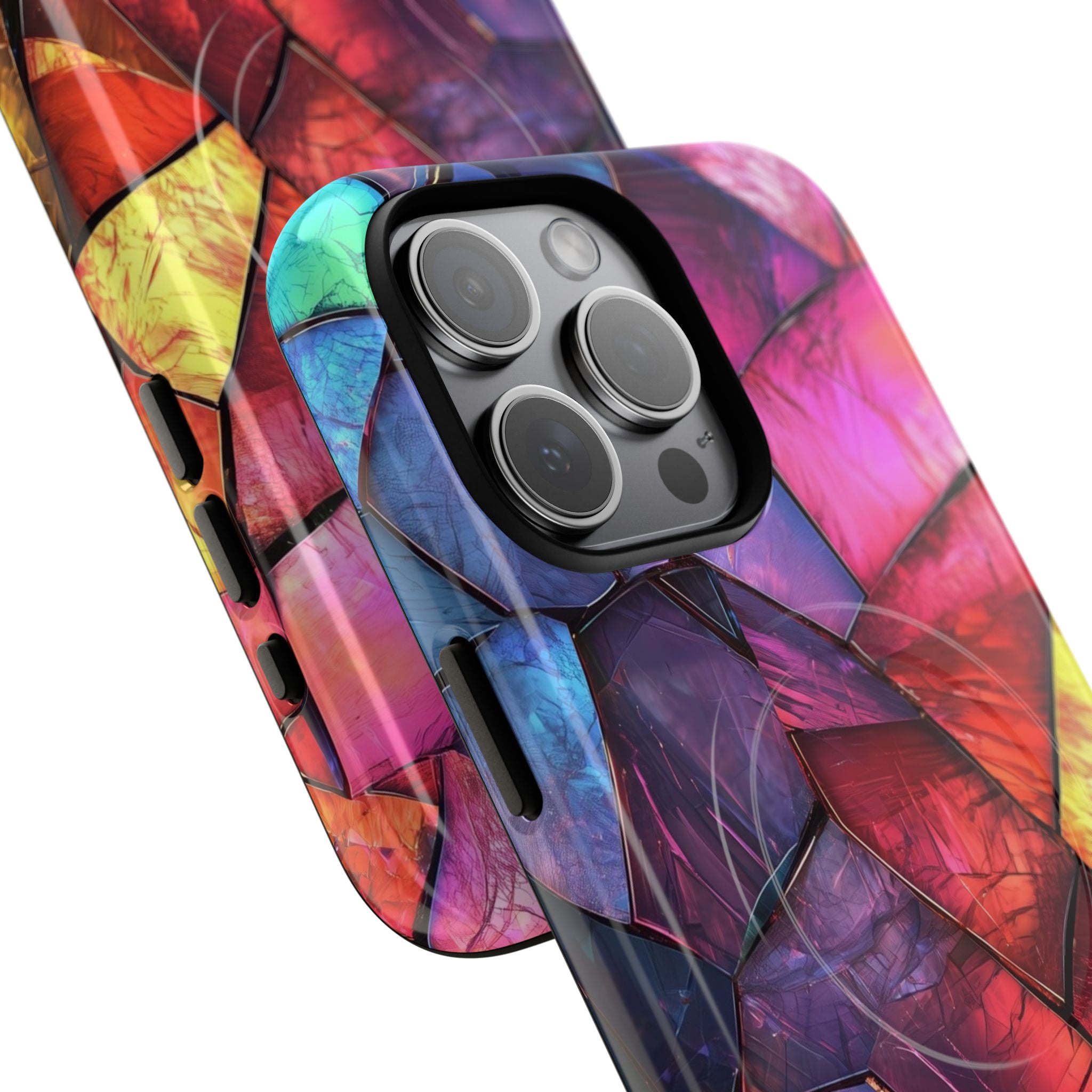 Cracked Prism iPhone 15 Pro Max Case - Tough+