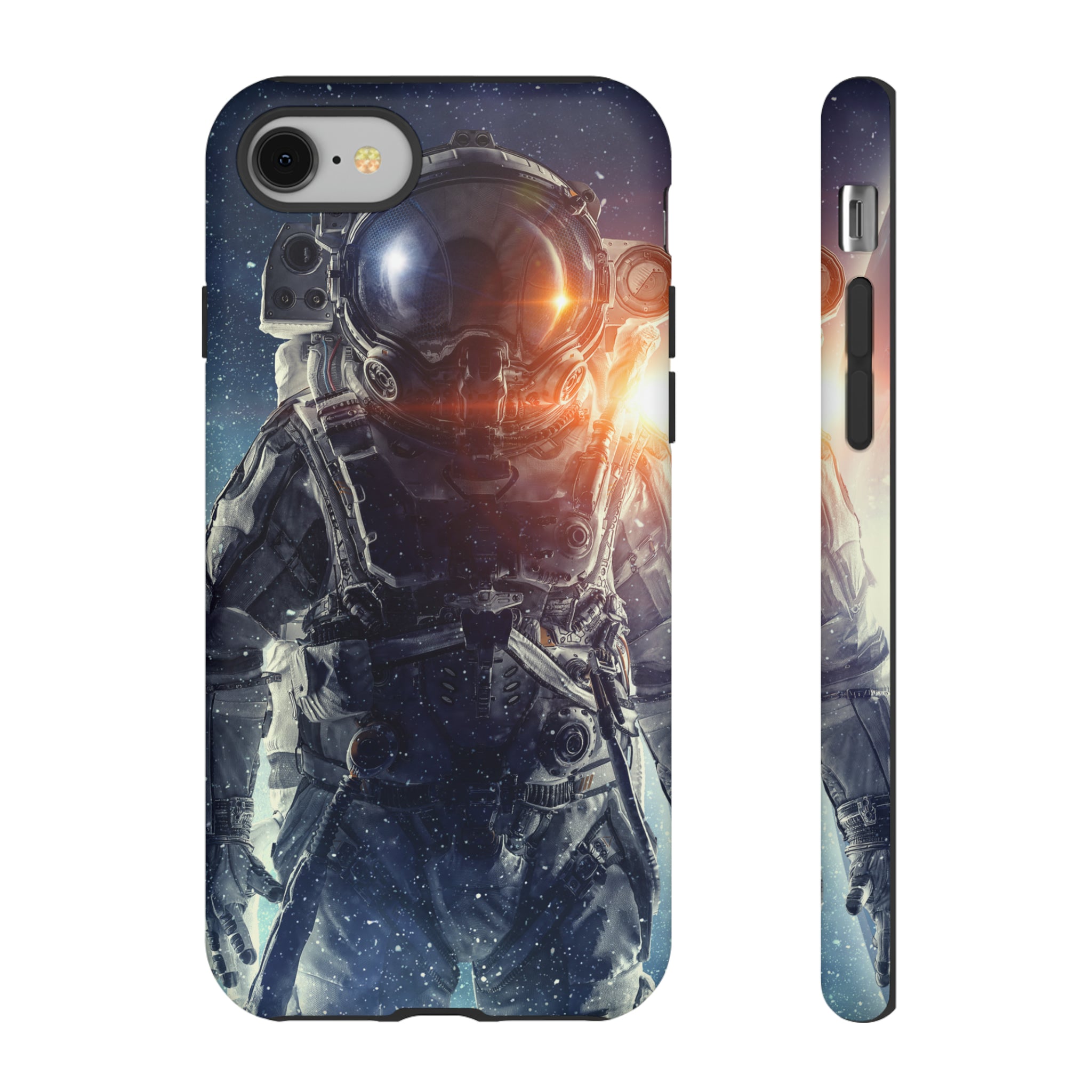 Astronaut in space - Protective Phone Case