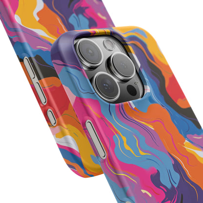 Vortex Colorwave iPhone 16 - Slim Phone Case