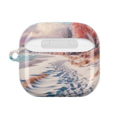 Snowy Footprints - AirPods Case