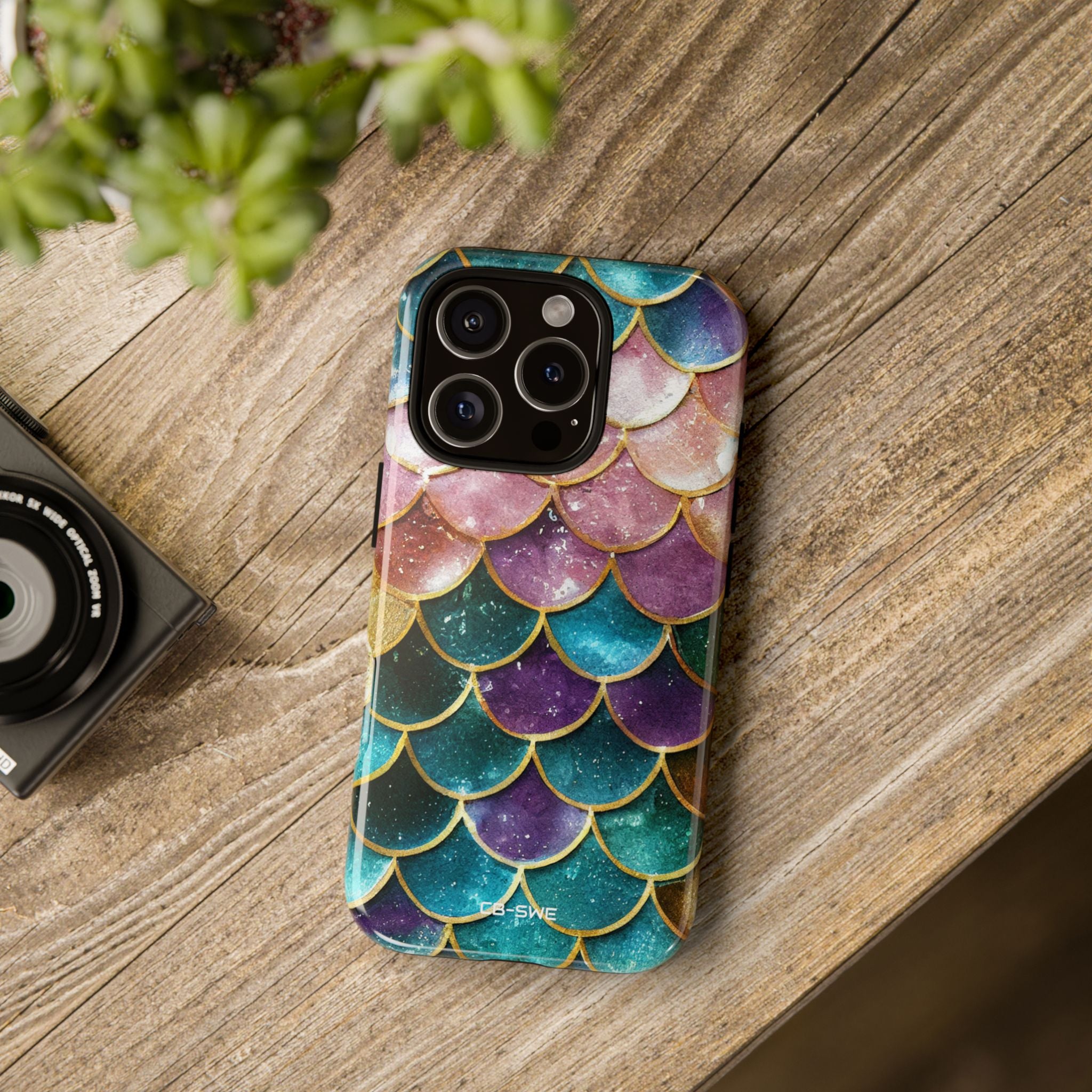 Mermaid Scale Radiance - iPhone Case