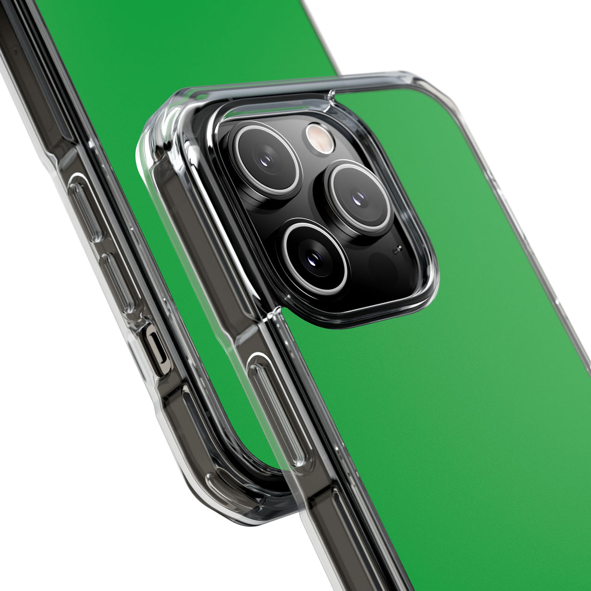 Pantone Green | Handyhülle für iPhone (Clear Impact Case – magnetisch)