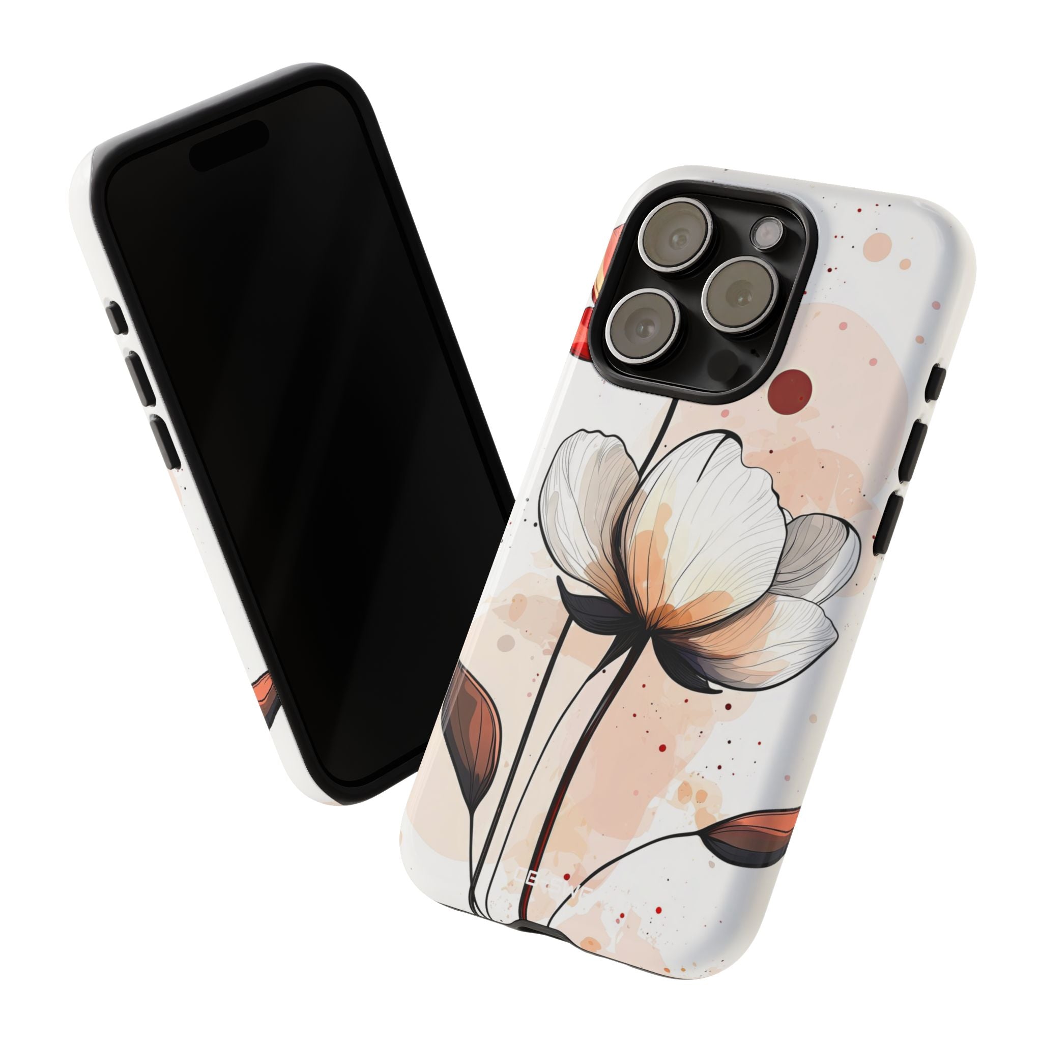 Vibrant Floral Elegance - iPhone Case