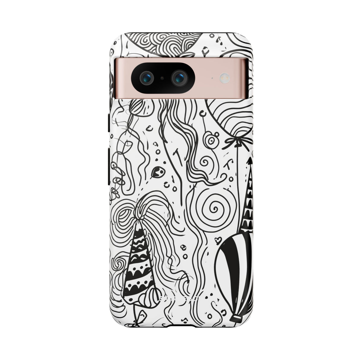 Whimsical Festivity | Protective Phone Case for Google Pixel