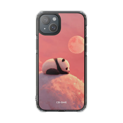 Moonlit Panda Dreams iPhone Case - Impact