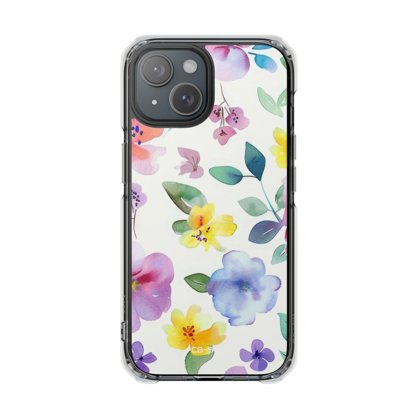 Whimsical Watercolor Florals iPhone Case - Impact