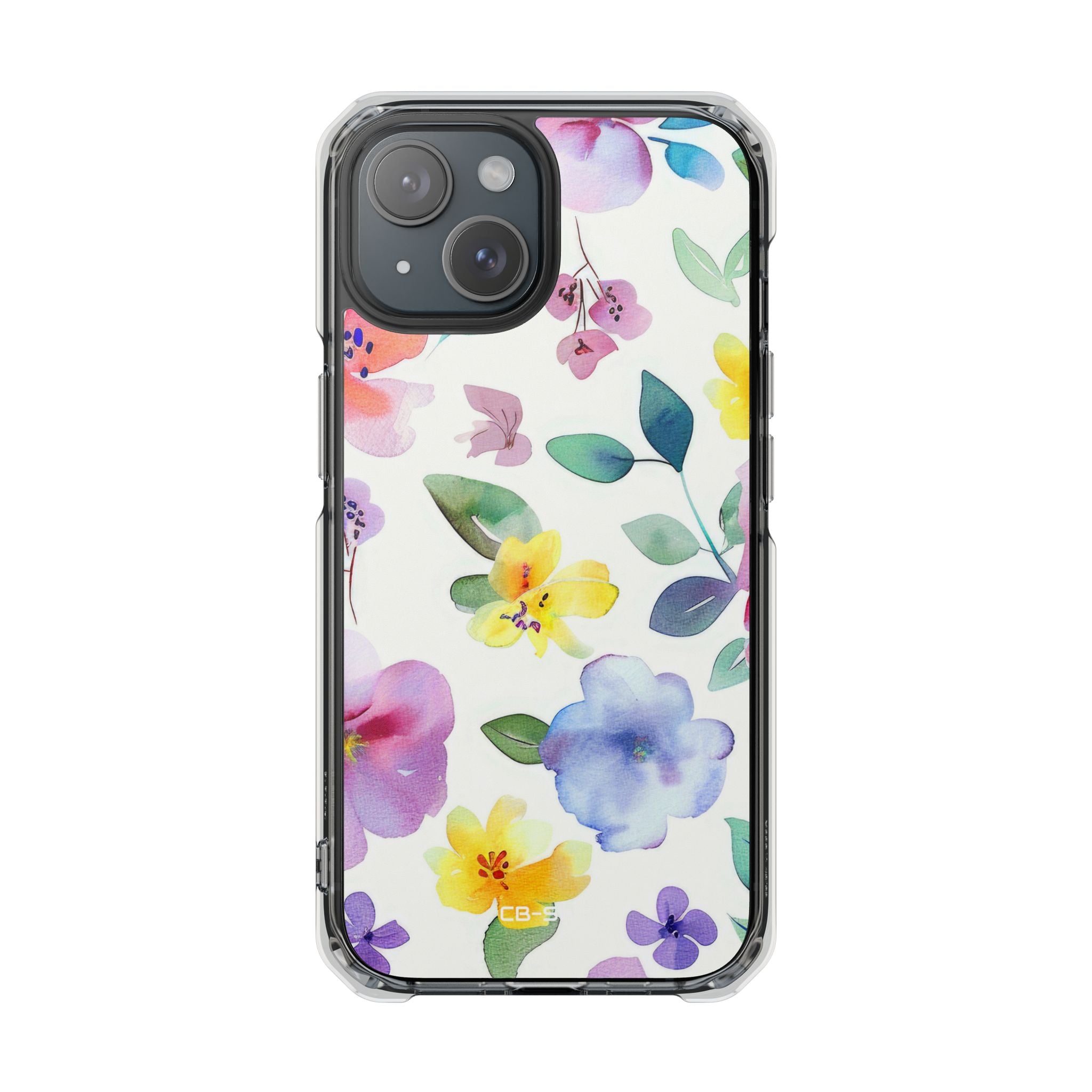 Whimsical Watercolor Florals iPhone Case - Impact