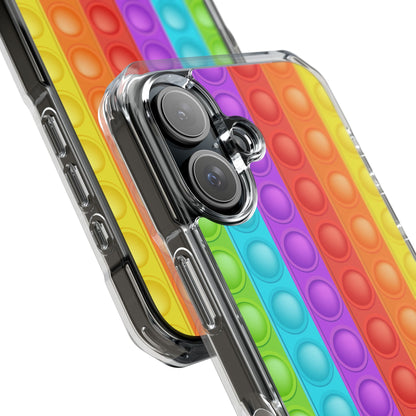 Playful Pop-It Spectrum iPhone Case - Impact