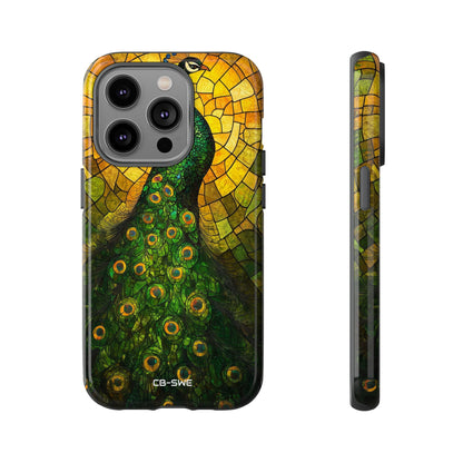 Peacock Spreads Light - iPhone Case