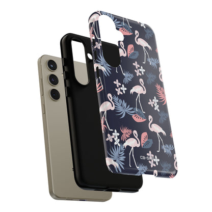 Flamingos Dance Playfully - Samsung Case