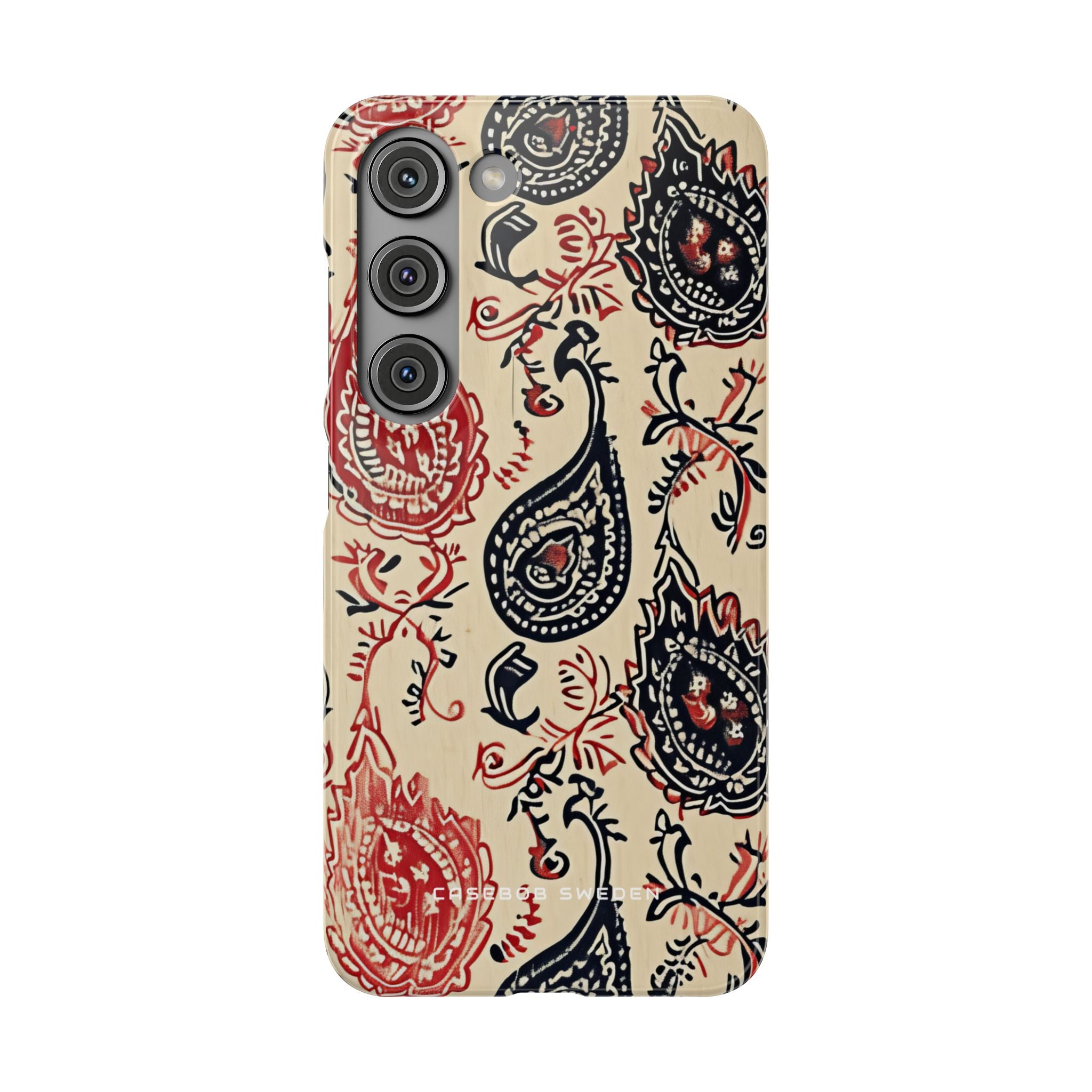 Vintage Paisley Elegance Samsung S23 - Schlanke Handyhülle