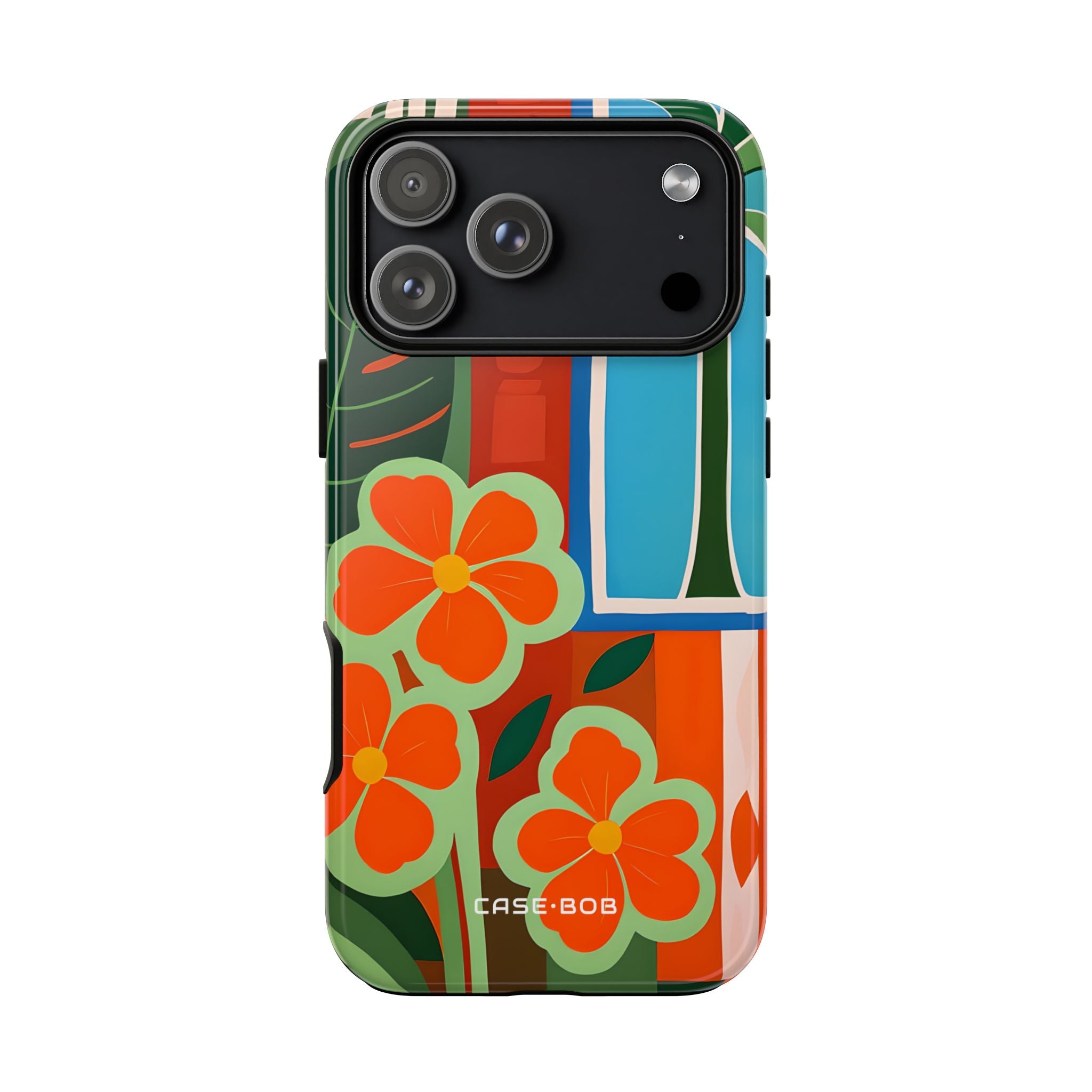 Orange Blossom Burst iPhone 17 Pro Max Case - Tough