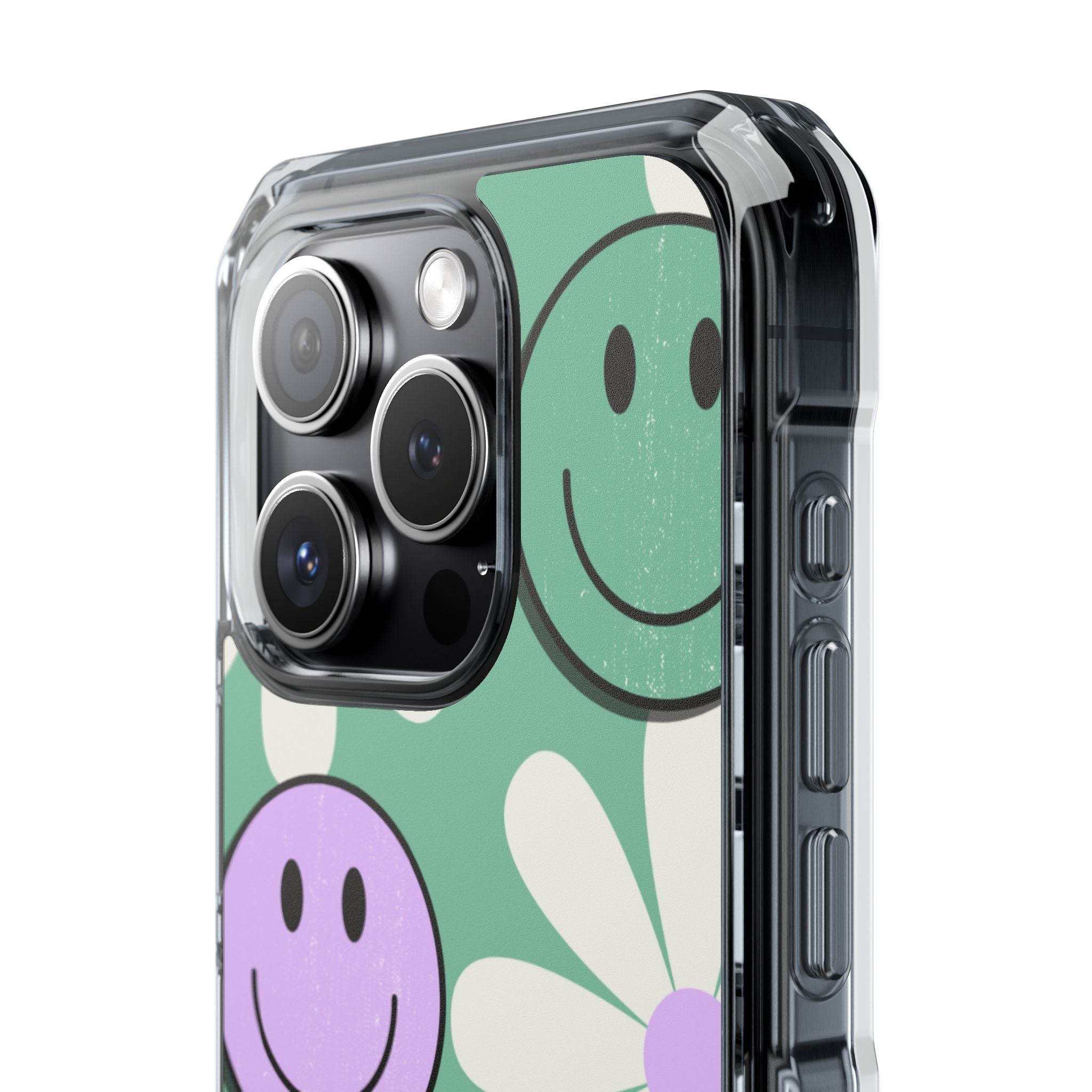 Smiley Daisy Glow iPhone 15 Pro Case - Impact