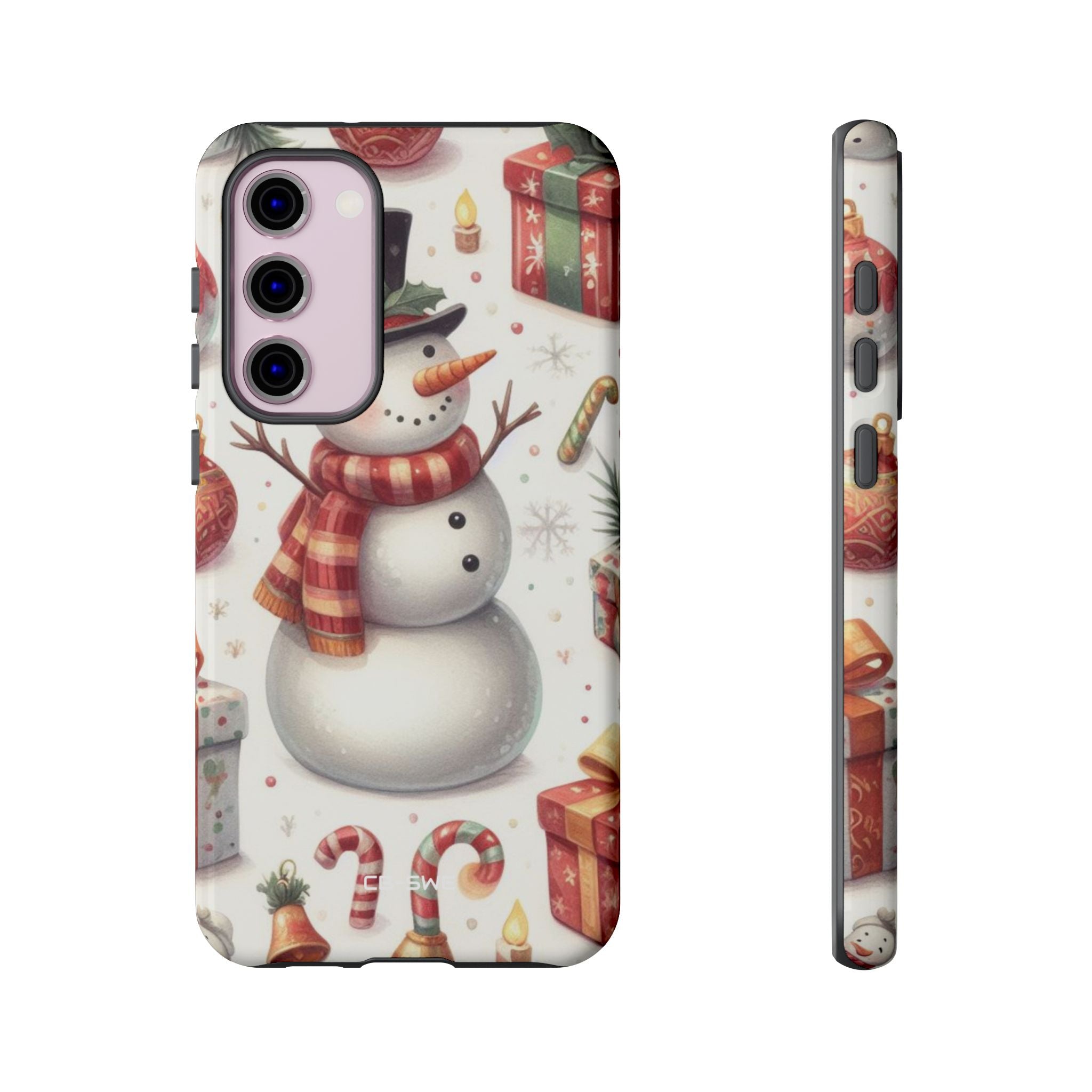 Snowman Wears Scarf - Samsung Case