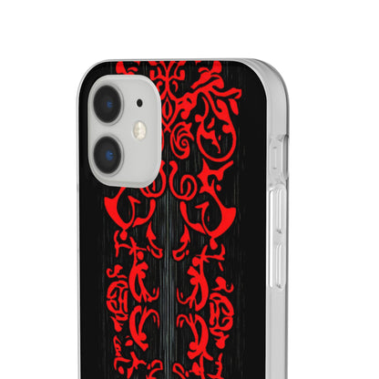 Gothic Crimson Symmetry iPhone 12 - Flexi Phone Case